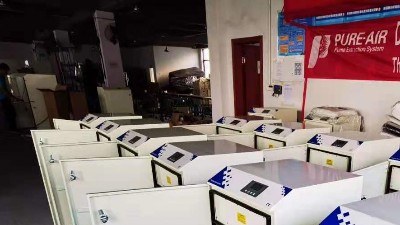 執(zhí)信環(huán)保激光雕刻煙霧過濾器，凈化激光雕刻煙塵污染！