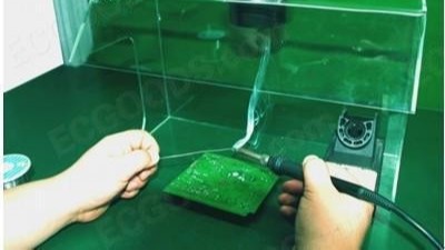 焊錫技術(shù)隨科技發(fā)展，執(zhí)信環(huán)保焊錫煙霧過(guò)濾器。